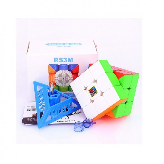 Cub Magic 3x3x3 Moyu MoFang RS3M magnetic, Stickerless, 259CUB-1
