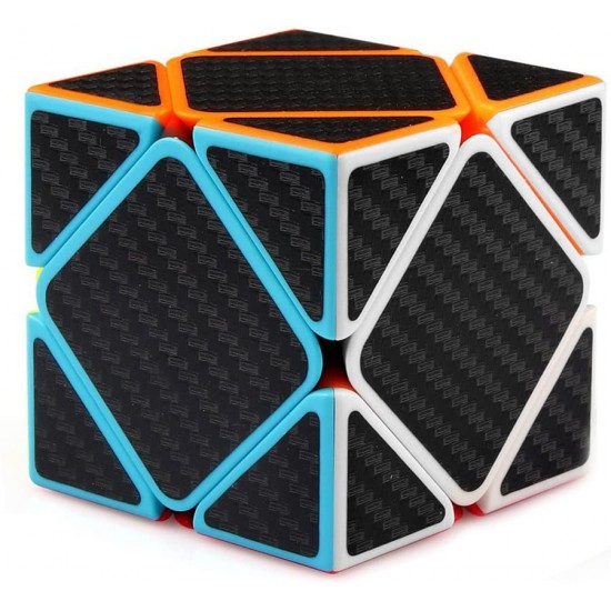Cub Magic Yisheng  Skewb, Fibra de carbon, Black, 220CUB-1