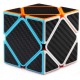Cub Magic Yisheng  Skewb, Fibra de carbon, Black, 220CUB-1
