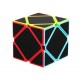 Cub Magic Yisheng  Skewb, Fibra de carbon, Black, 220CUB-1