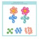 Joc educativ Forme geometrice si cifre, 3 in 1, Stivuirea culorilor, CX0612