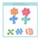 Joc educativ Forme geometrice si cifre, 3 in 1, Stivuirea culorilor, CX0612