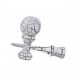 Kendama profesionala Alb, 2KD