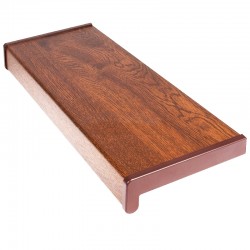 Glaf PVC interior pentru ferestre Nuc 200 x 35 cm 