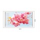 Sticker decorativ, Fereastra 3D, Flori, 85 cm, 306STK