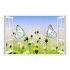 Sticker decorativ, Fereastra 3D, Fluturi, 85 cm, 292STK
