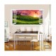 Sticker decorativ, Fereastra 3D, Natura, 85 cm, 334STK