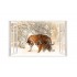 Sticker decorativ, Fereastra 3D, Tigru, 85 cm, 246STK