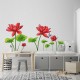 Sticker decorativ, Flore rosii, 150 cm, 396STK-2
