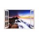 Sticker decorativ, Munte 3D, 85 cm, 165STK