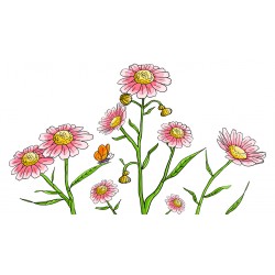 Sticker decorativ, Musatel, 150 cm, 398STK-3