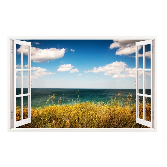 Sticker decorativ, Ocean 3D, 85 cm, 163STK Sticker decorativ, Ocean 3D, 85 cm, 163STK