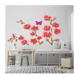 Sticker decorativ, Orhideie, 150 cm, 399STK-3