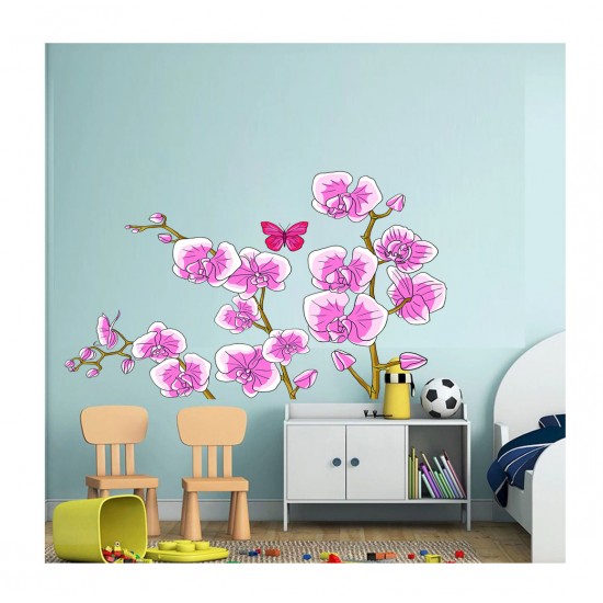 Sticker decorativ, Orhideie, 150 cm, 399STK-4