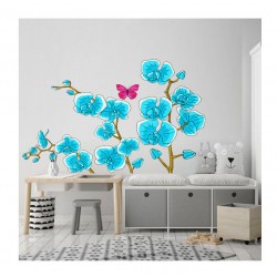 Sticker decorativ, Orhideie, 150 cm, 399STK
