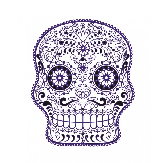 Sticker decorativ, Skull, 78 cm, 216STK-1 Sticker decorativ, Skull, 78 cm, 216STK-1