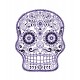 Sticker decorativ, Skull, 78 cm, 216STK-1 Sticker decorativ, Skull, 78 cm, 216STK-1