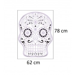Sticker decorativ, Skull, 78 cm, 216STK-12 Sticker decorativ, Skull, 78 cm, 216STK-12