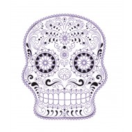 Sticker decorativ, Skull, 78 cm, 216STK-13