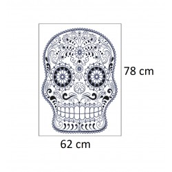 Sticker decorativ, Skull, 78 cm, 216STK-15