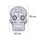 Sticker decorativ, Skull, 78 cm, 216STK-15