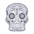 Sticker decorativ, Skull, 78 cm, 216STK-15
