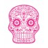 Sticker decorativ, Skull, 78 cm, 216STK-16