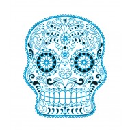 Sticker decorativ, Skull, 78 cm, 216STK-2