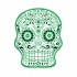 Sticker decorativ, Skull, 78 cm, 216STK-3