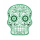 Sticker decorativ, Skull, 78 cm, 216STK-3 Sticker decorativ, Skull, 78 cm, 216STK-3