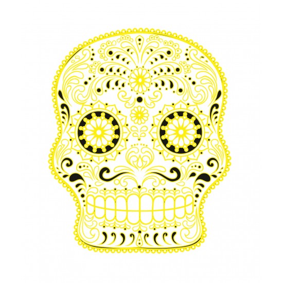 Sticker decorativ, Skull, 78 cm, 216STK-4 Sticker decorativ, Skull, 78 cm, 216STK-4