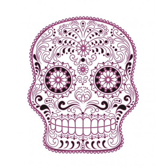 Sticker decorativ, Skull, 78 cm, 216STK-8