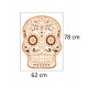 Sticker decorativ, Skull, 78 cm, 216STK-9 Sticker decorativ, Skull, 78 cm, 216STK-9