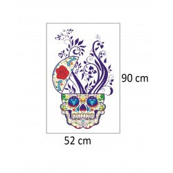 Sticker decorativ, Skull, 90 cm, 219STK-1 Sticker decorativ, Skull, 90 cm, 219STK-1