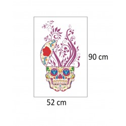 Sticker decorativ, Skull, 90 cm, 219STK-6 Sticker decorativ, Skull, 90 cm, 219STK-6