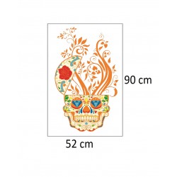 Sticker decorativ, Skull, 90 cm, 219STK-7