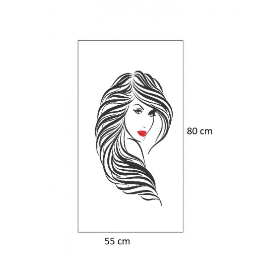 Sticker decorativ, Woman, 80 cm, 215STK-2