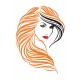 Sticker decorativ, Woman, 80 cm, 215STK-3