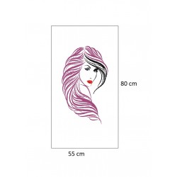 Sticker decorativ, Woman, 80 cm, 215STK-4