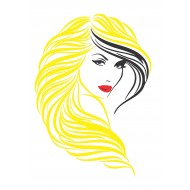 Sticker decorativ, Woman, 80 cm, 215STK-8