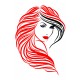 Sticker decorativ, Woman, 80 cm, 215STK