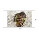 Sticker decorativ cu Dinozauri, 85 cm, 234STK
