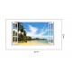 Sticker decorativ, fereastra deschi saspre mare 90 cm, 62STK Sticker decorativ, fereastra deschi saspre mare 90 cm, 62STK