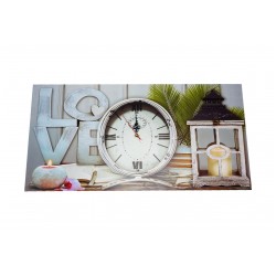 Ceas decorativ de perete, Love, 59 cm, DO12-2