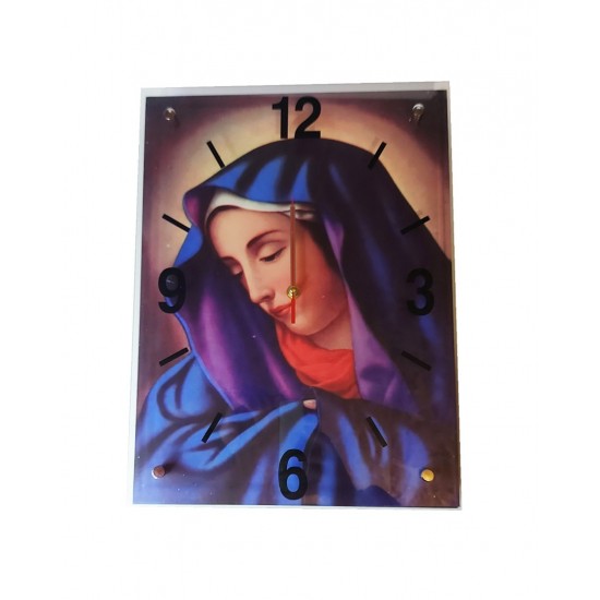 Ceas decorativ de perete, Maica Domnului Fecioara Maria, 40 cm, DO13-1 Ceas decorativ de perete, Maica Domnului Fecioara Maria, 40 cm, DO13-1