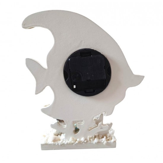 Ceas de masa Peste, Alb, 23 cm, 20178195