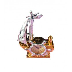 Ceas de masa cu alarma si suport pentru rama foto, 26 cm, LC9165B-1