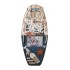 Ceas de perete Maritim cu Poza, Multicolor, 46 cm, LK-349V1