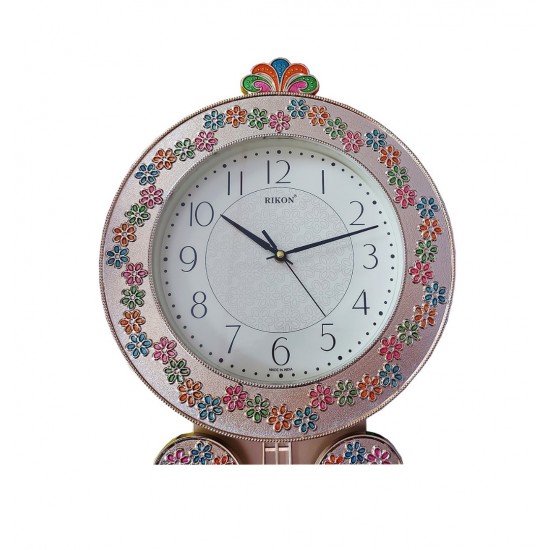 Ceas de perete cu pendul, Princess gold, 59 cm, RK35PND