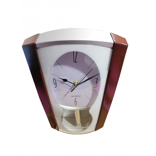Ceas de perete cu pendul, Silentios, 45 cm,  ZX2387A